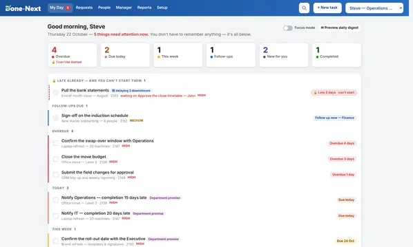 Office / departments demo